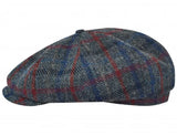 Vintage Cap Tweed-Grey/Blue/red