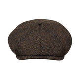 Vintage Cap Tweed-Brown